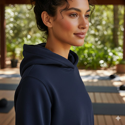 Light Weight Hoodies- Navy Blue