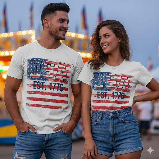 USA- Short Sleeves TEES