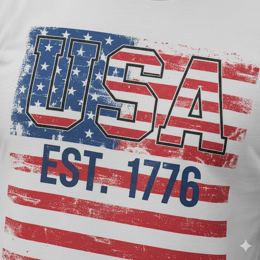 USA- Short Sleeves TEES