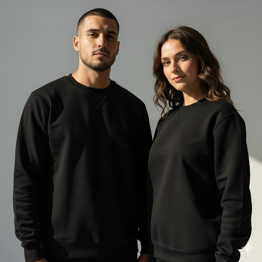 SweatShirts- Unisex White