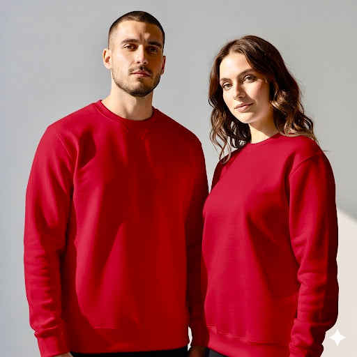 SweatShirts- Unisex Red