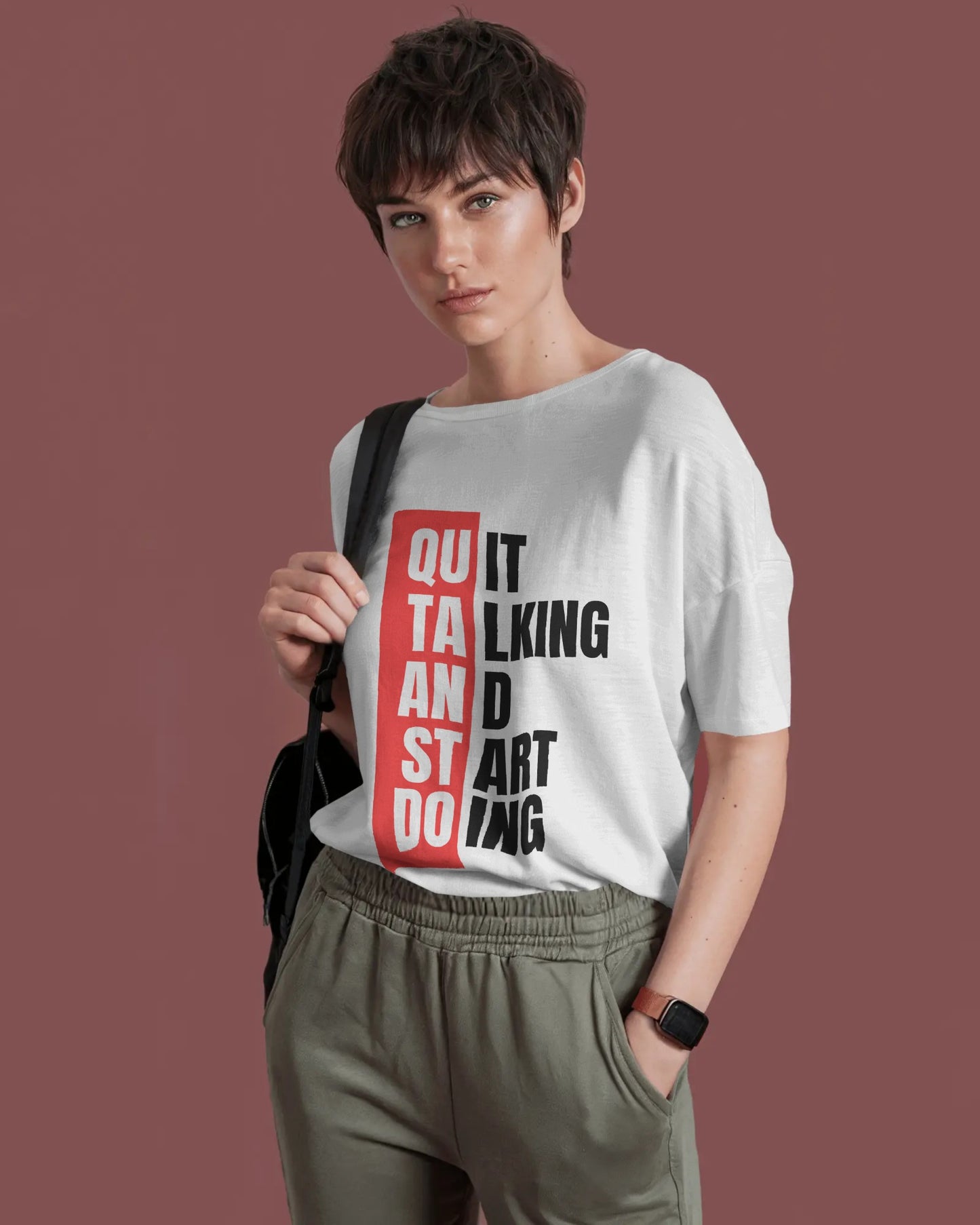 Quit Talking & Start Doing Short Sleeves Tshirts