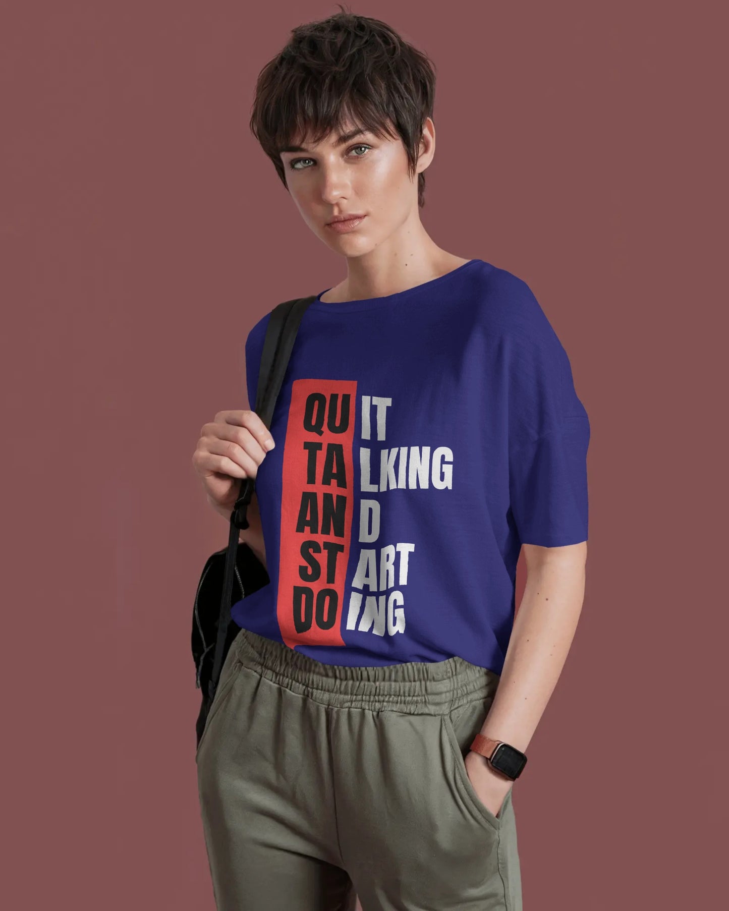 Quit Talking & Start Doing Short Sleeves Tshirts