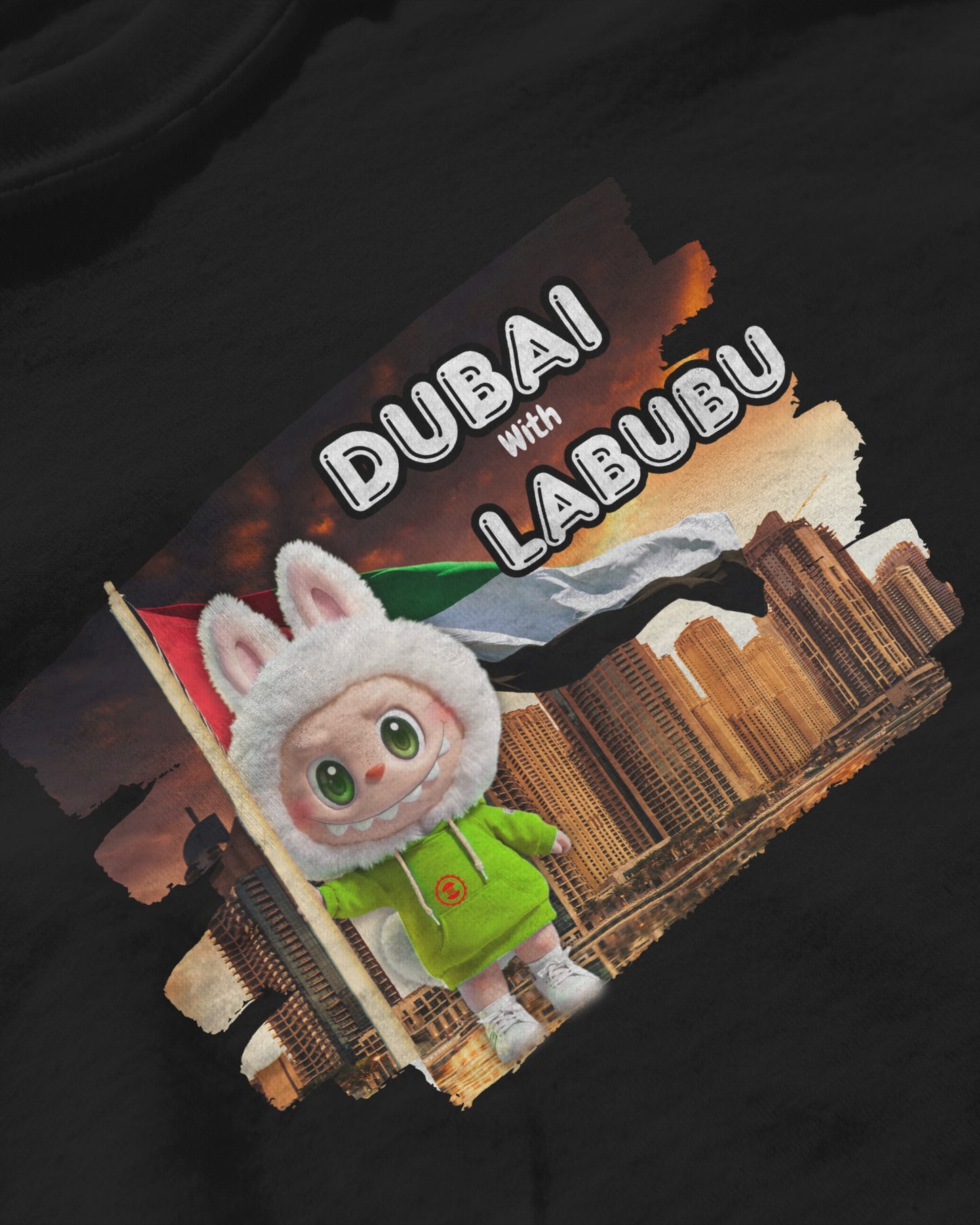 Dubai with Labubu