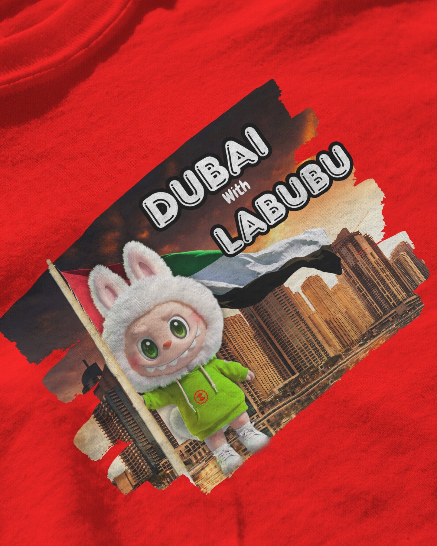 Dubai with Labubu