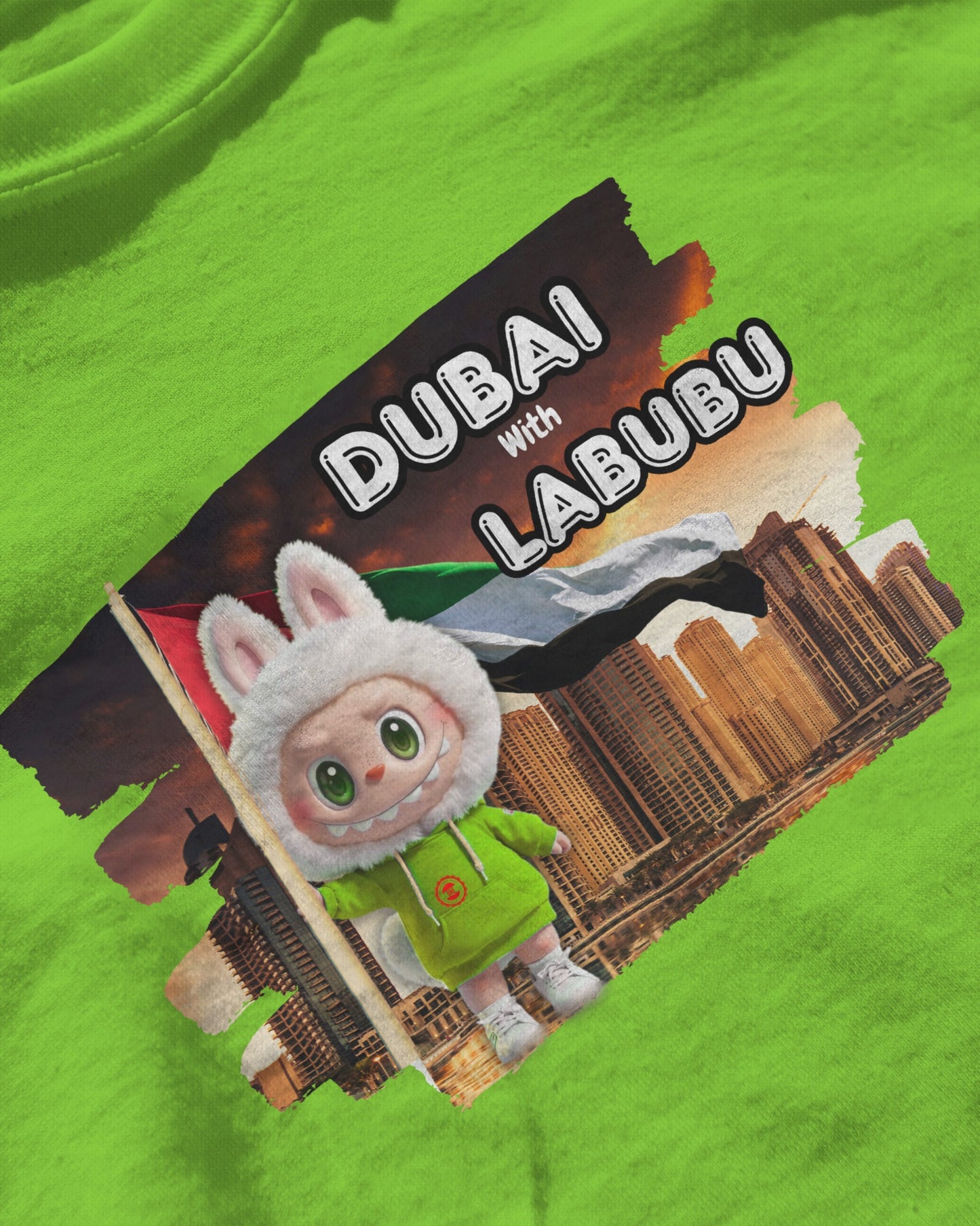 Dubai with Labubu