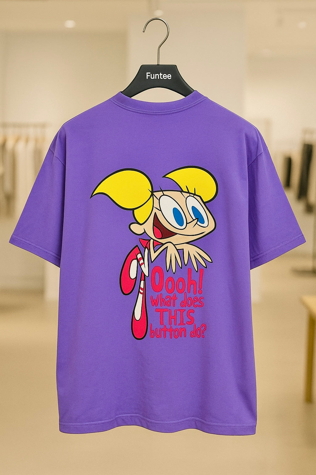 TROUBLE MAKER DEE DEE- OVERSIZED UNISEX TSHIRTS