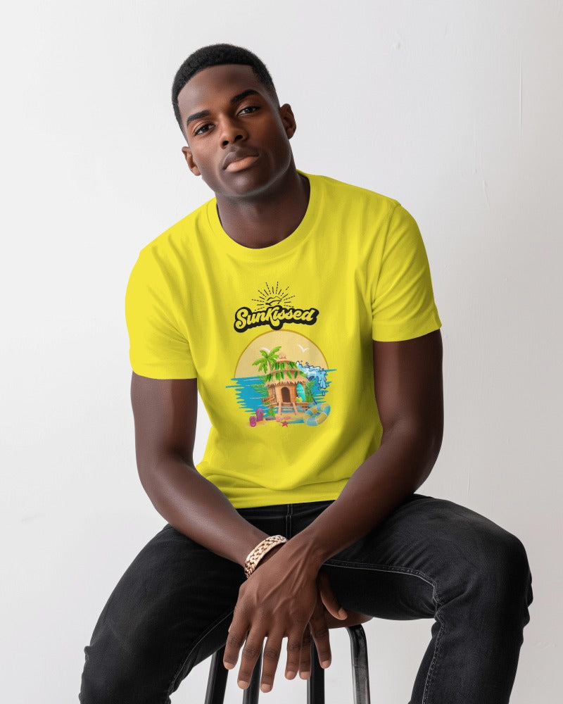 Sun Kissed Short Sleeves Crew Neck