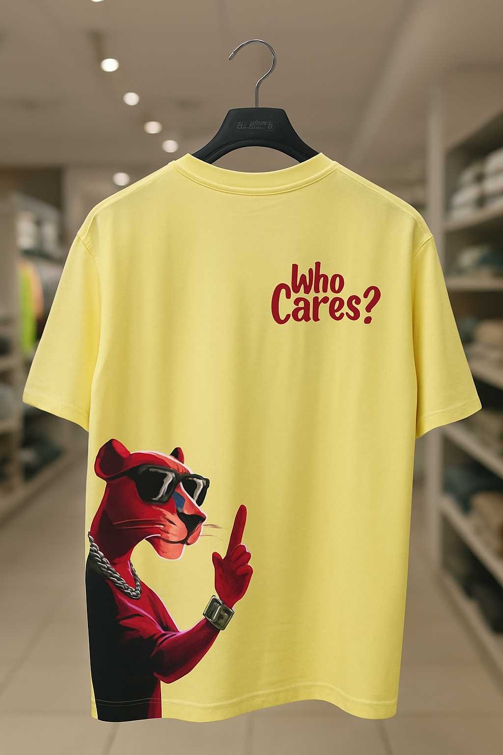 PINK PANTHER-OVERSIZED UNISEX TSHIRTS