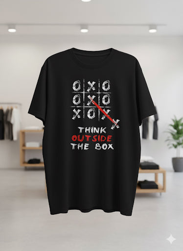 Think outside the Box Oversized Tshirts