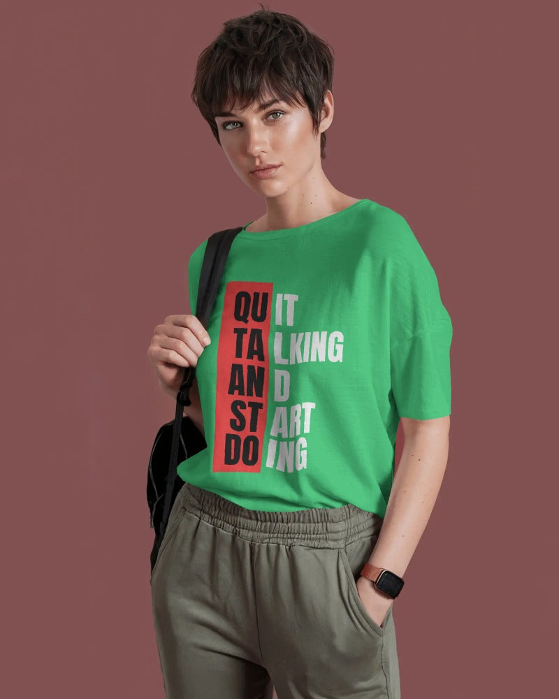 Quit Talking & Start Doing Short Sleeves Tshirts