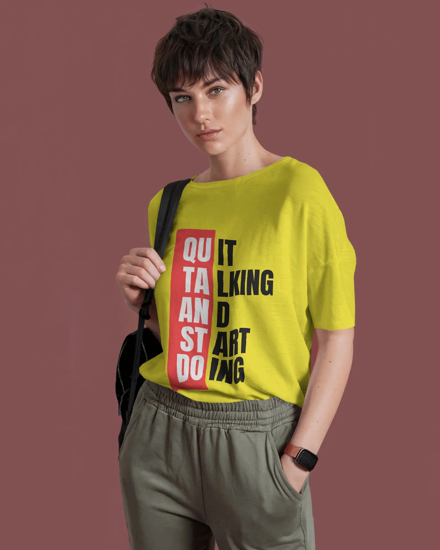 Quit Talking & Start Doing Short Sleeves Tshirts