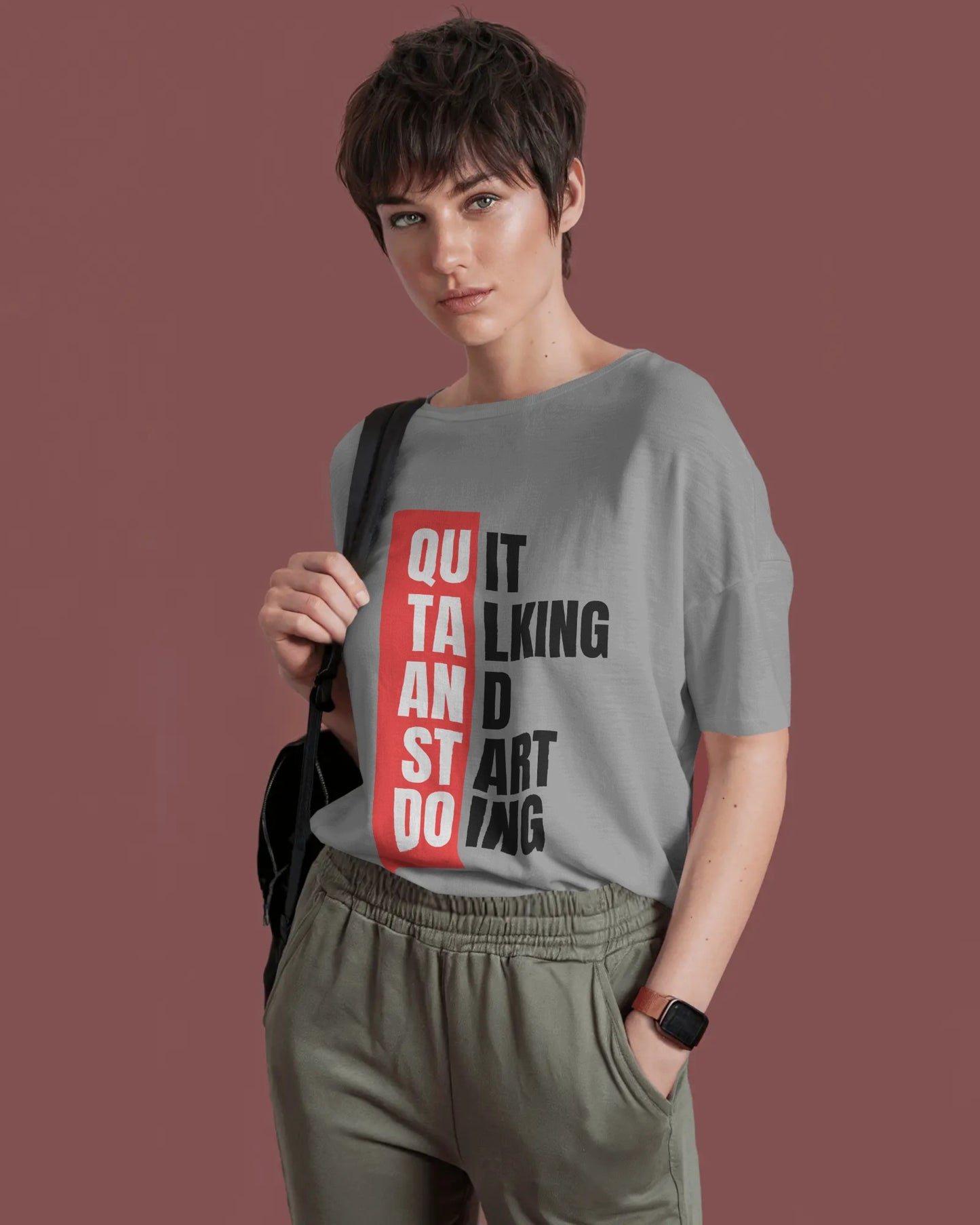 Quit Talking & Start Doing Short Sleeves Tshirts