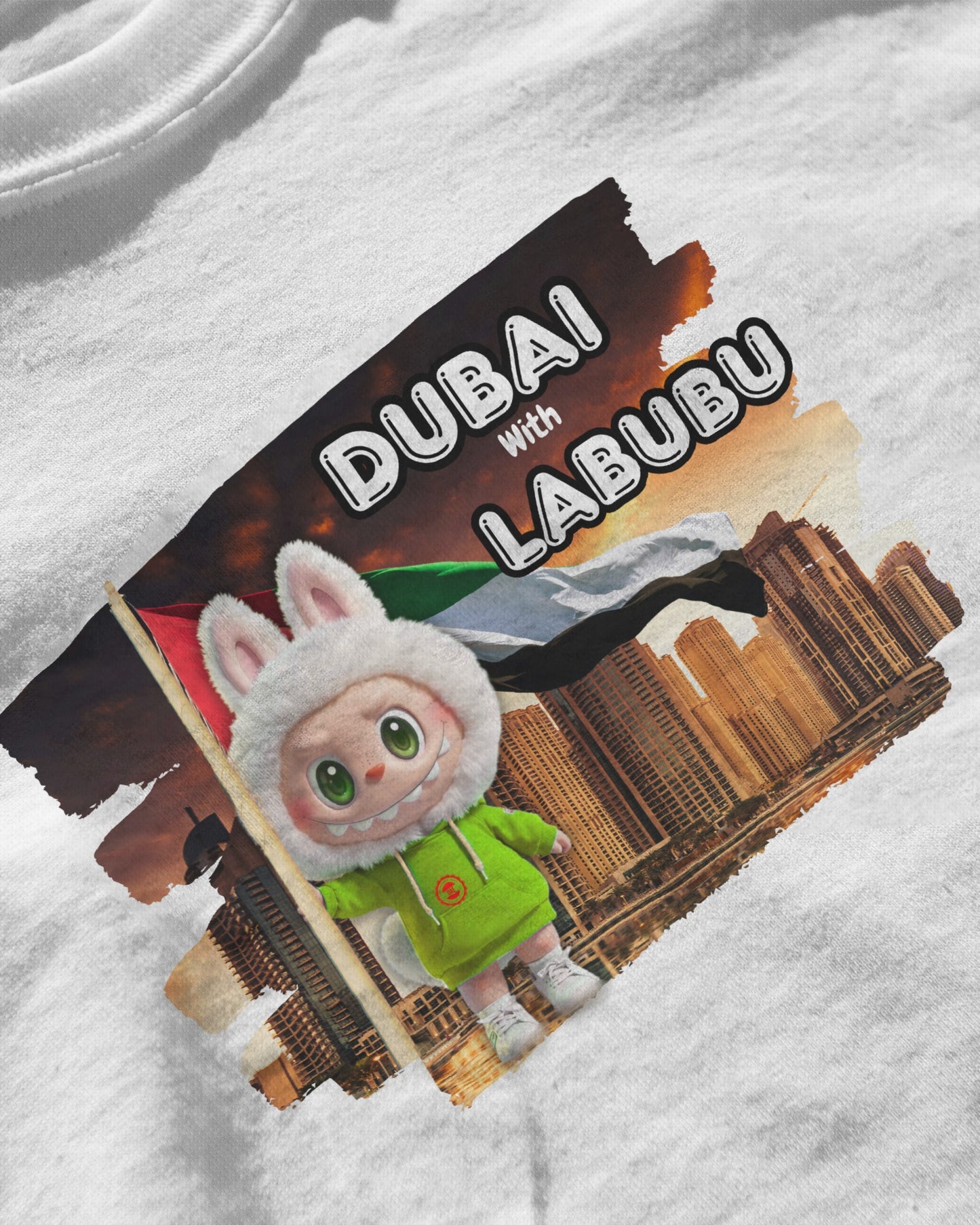 Dubai with Labubu
