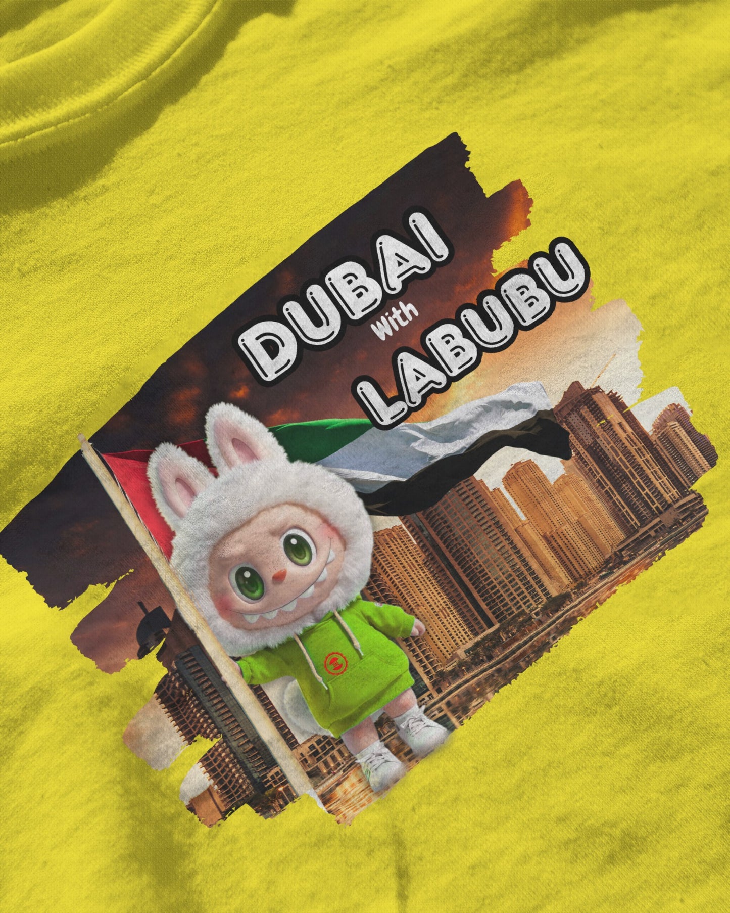 Dubai with Labubu