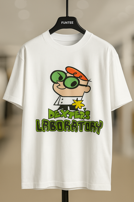 DEXTER THE GENIUS- OVERSIZED UNISEX TSHIRTS