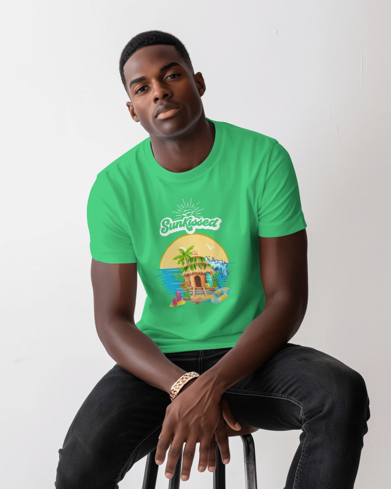 Sun Kissed Short Sleeves Crew Neck