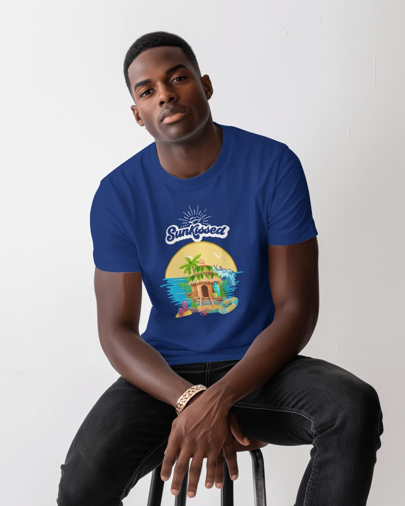 Sun Kissed Short Sleeves Crew Neck