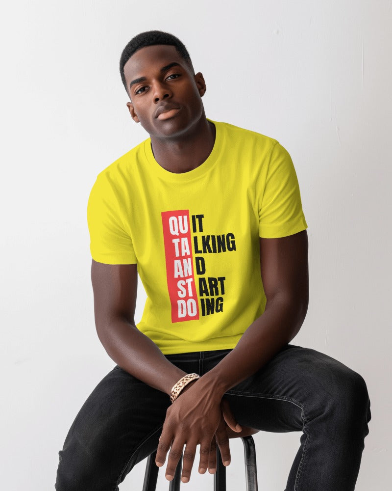 Quit Talking & Start Doing Short Sleeves Tshirts