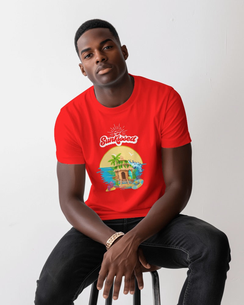 Sun Kissed Short Sleeves Crew Neck