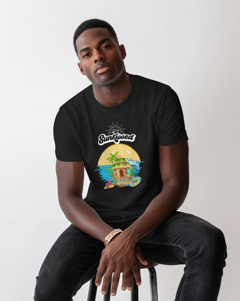 Sun Kissed Short Sleeves Crew Neck